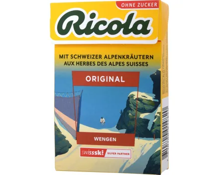 Ricola Original ohne Zucker Box 2x50g