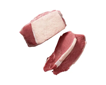 Rindsentrecôte am Stück