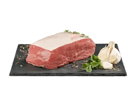 Rindsentrecôte am Stück