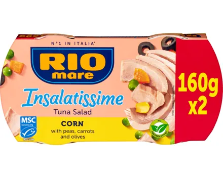 Rio Mare Insalatissime Mais und Thunfisch