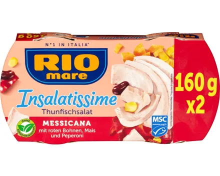 Rio Mare Insalatissime Messicana und Thunfisch