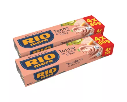 Rio Mare Thunfisch Olivenöl 2 x 4 x 80 g