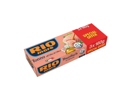 Rio Mare Tonne in Salzwasser / in Olivenöl / Insalatissimo Mais / Messicana / Pate Thunfisch