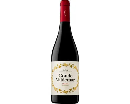 Rioja DOCa Conde de Valdemar Crianza (2019) – Rotwein, Spanien (0.75l)