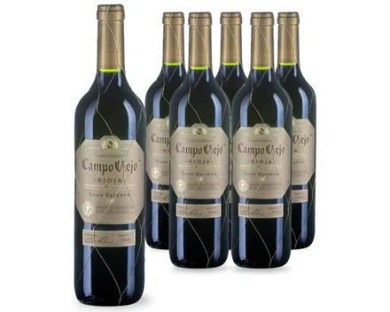 Rioja DOCa Gran Reserva Campo Viejo 6x 75cl (2017) – Rotwein, Spanien (0.75l)
