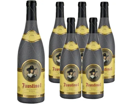 Rioja DOCa Gran Reserva Faustino I 6x 75cl (2016) – Rotwein, Spanien (0.75l)