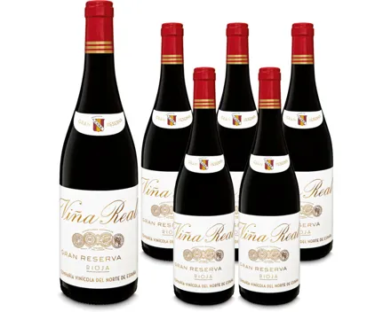 Rioja DOCa Gran Reserva Viña Real 6x 75cl (2017) – Rotwein, Spanien (0.75l)