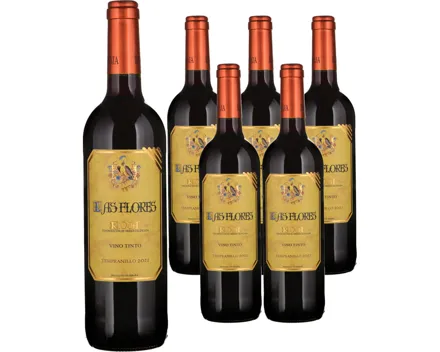 Rioja DOCa Las Flores 6x 75cl (2023) – Rotwein, Spanien (0.75l)