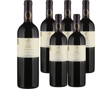 Rioja DOCa Reserva Bodegas Ondarre 6x 75cl (2020) – Rotwein, Spanien (0.75l)