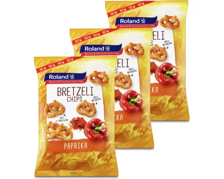 Roland Bretzeli Paprika 3x180g