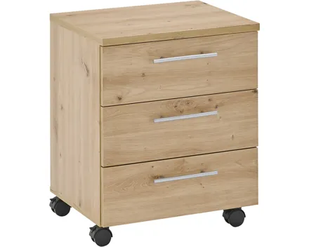 Rollcontainer Sven Dekor Eiche Artisan 40 x 56 x 39 cm