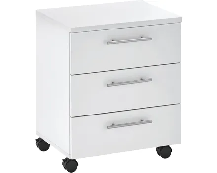 Rollcontainer Sven Dekor weiss 40 x 56 x 39 cm