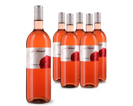 Rosé Syrah Pays d'Oc IGP La Sensuelle 6x 75cl (2025) – Roséwein, Frankreich (0.75l)