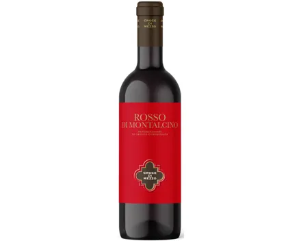 Rosso di Montalcino DOC Croce di Mezzo (2021) – Rotwein, Italien (0.75l)