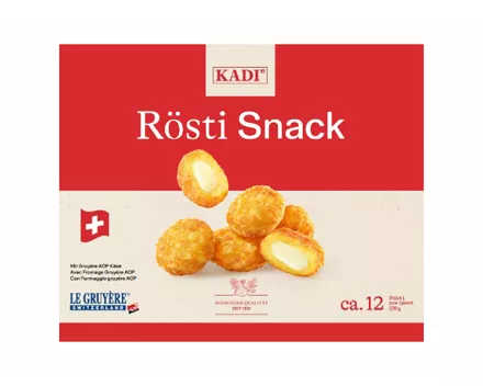 Rösti Snack mit Gruyère AOP