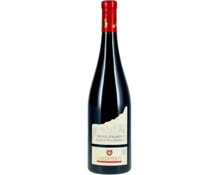 Rouge d'Alsace Pinot Noir Cuvée di Vicus Romain Aimé Stentz (2023) – Rotwein, Frankreich (0.75l)