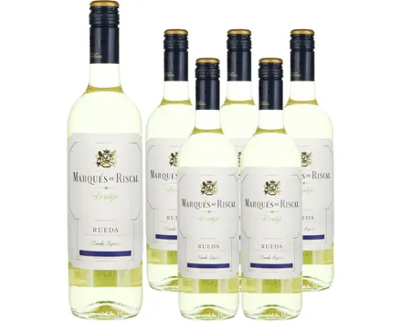Rueda DO Verdejo Marqués de Riscal 6x 75cl (2024) – Weisswein, Spanien (0.75l)