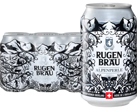 Rugenbräu Bier Alpenperle