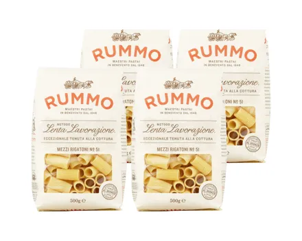 Rummo Mezzi Rigatoni Nr.51 4x500g
