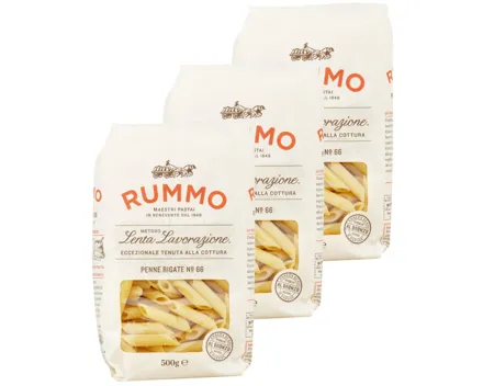 Rummo Penne Rigate No.66 3x 500g