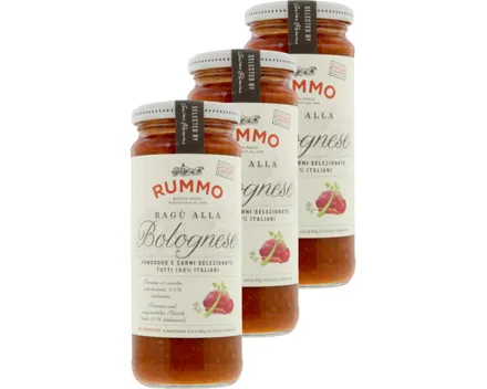 Rummo Ragu alla Bolognese 3x 340g