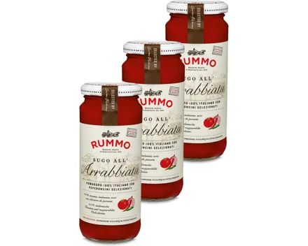 Rummo Sugo al Arrabiata 3x340g