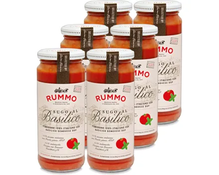 Rummo Sugo al Basilico 6x340g