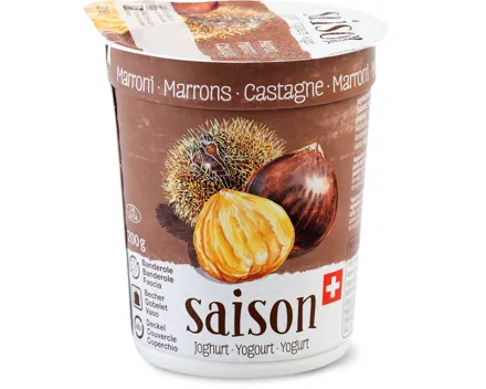 Saison Joghurt Marroni