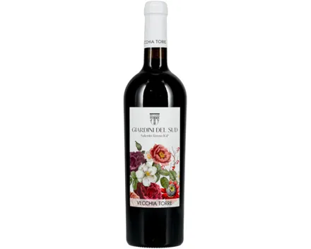 Salento IGP Rosso Giardini del Sud Vecchia Torre (2021) – Rotwein, Italien (0.75l)