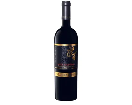 Salice Salentino DOC Riserva Vecchia Torre (2017) – Rotwein, Italien (0.75l)