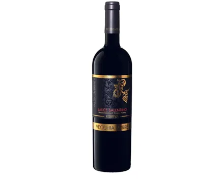 Salice Salentino DOC Riserva Vecchia Torre (2019) – Rotwein, Italien (0.75l)