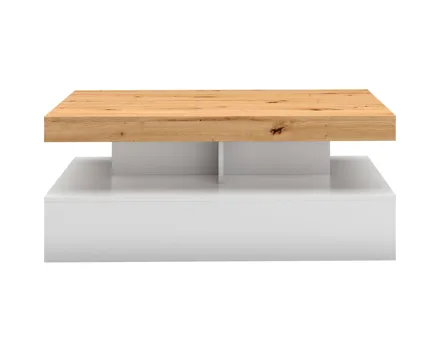 Salontisch Corso Melamin weiss Artisan 110 x 46 x 65 cm