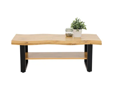 Salontisch Tina U-Fuss MDF Wildeiche 110 x 42 x 60 cm