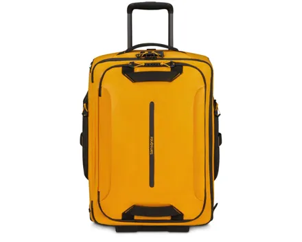 Samsonite Ecodiver Reisetasche mit Rollen 55cm Rucksack gelb