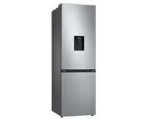 SAMSUNG Kühl-Gefrierkombination RB7300, 341 Liter, WiFi, Silber mit Griffmulde