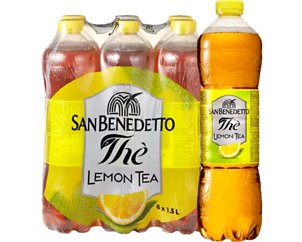 San Benedetto Ice Tea Zitrone
