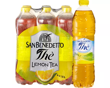 San Benedetto Ice Tea Zitrone