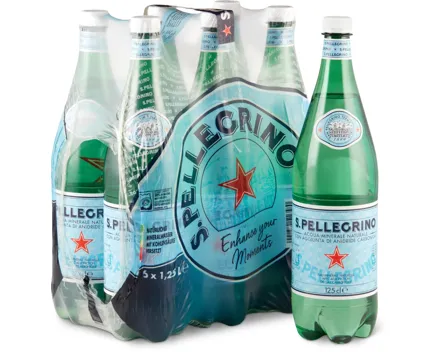 San Pellegrino Mineralwasser, 6er-Pack