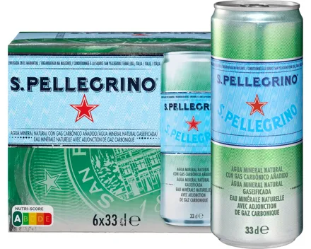 San Pellegrino Mineralwasser