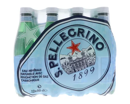 San Pellegrino mit Kohlensäure 12x50cl