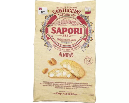 Sapori Cantuccini mit Mandeln 800 g