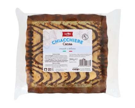 Sapori Chiacchiere Cacao