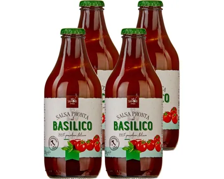 Sapori d'Italia Pronta Basilico 4x330g
