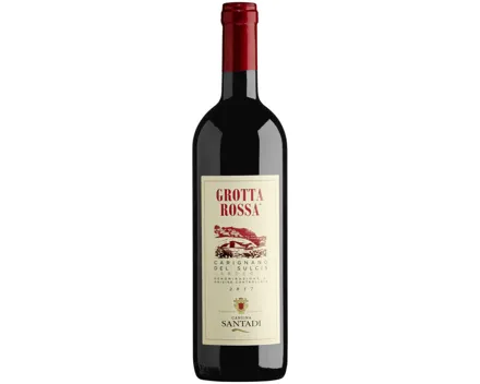 Sardegna DOC Cargnano Sulcis Grotta Rossa Cantina (2022) – Rotwein, Italien (0.75l)