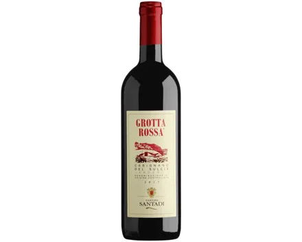 Sardegna DOC Cargnano Sulcis Grotta Rossa Cantina di Santadi (2024) – Rotwein, Italien (0.75l)