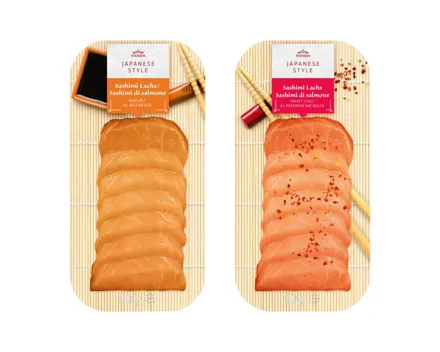 Sashimi Lachs