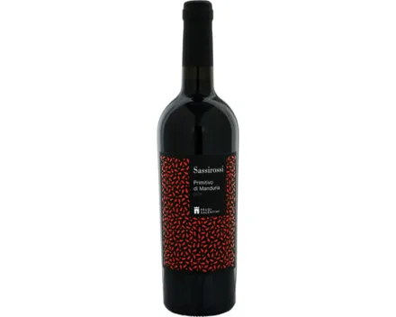 Sassirossi Primitivo di Manduria DOP 75 cl