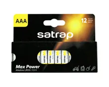 Satrap Batterien AAA/LR03 12 Stück