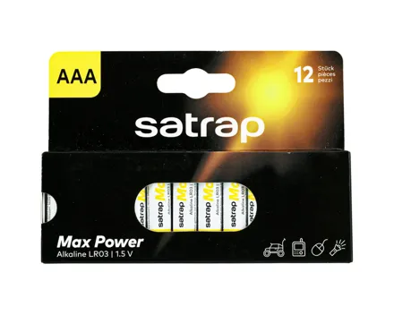 Satrap Batterien Aaa/Lr03 12 Stück