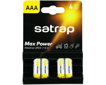 Satrap Batterien Aaa/Lr03 4 Stück